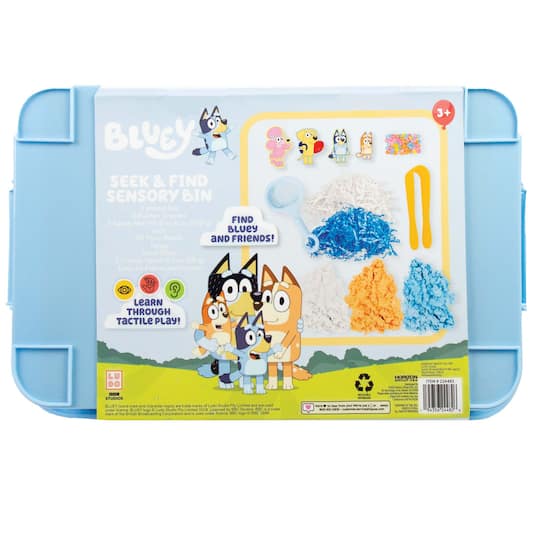 Bluey Seek & Find Sensory Bin